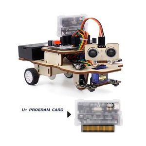 DIY Bausteinprogrammierungsroboter Codierungsroboter intelligentes pädagogisches Wissenschafts-Stiel-Spielzeug für Kinder