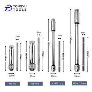 M3 Để M12 Có Thể Điều Chỉnh <span class=keywords><strong>Ratchet</strong></span> T Xử Lý Tap Cờ Lê, Chủ Đề Có Thể Đảo Ngược Khai Thác Chủ Của Nhãn Hiệu Tay Công Cụ Cho Kim Loại Gỗ Nhựa - Product Image 2