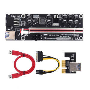 New LED Illuminated V011-PRO PCIE 1x to 16x Graphics Card Extension Adapter Board One-stop BOM Service - Product Image 1
