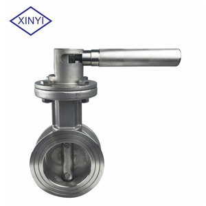 เครื่องไฟฟ้า PN16 DN50สิ่งทอ/ไฮดรอลิกประตูไฟฟ้า/แก๊ส/น้ำมัน SS304ปรับแบบสเตปป์แบบแมนนวล/316วาล์วผีเสื้อ - Product Image 3