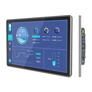 OEM 21.5 inç açık çerçeve Fanless fansız kapasitif dokunmatik ekran hepsi bir Panel PC endüstriyel Lcd monitör ödeme kiosklar için - Product Image 3