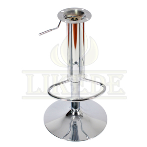 Low Price Chrome Iron bar Chair Base bar Chair <strong>Leg</strong> bar <strong>Stool</strong> <strong>Legs</strong>