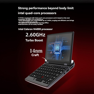7インチN4000ミニポケットタブレットIPSパネル付き12 + 256GB RAM Win10 OSカスタムロゴポータブルノート - Product Image 4