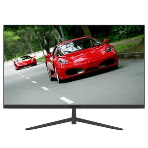Monitor de computadora LCD plano con pantalla LED para oficina en casa de 21,5 pulgadas con entrada H-D-m-I y VGA para PC, uso de escritorio, tamaño pequeño básico