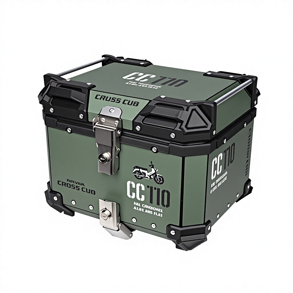 45L - Baby Animal Green Tail Box