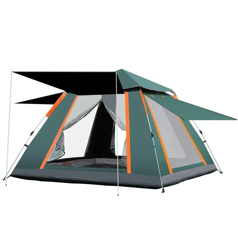 Заводская цена, низкий минимальный заказ, прочная Солнцезащитная палатка с большим пространством и виниловым отверждаемым слоем, водонепроницаемые наружные палатки для кемпинга