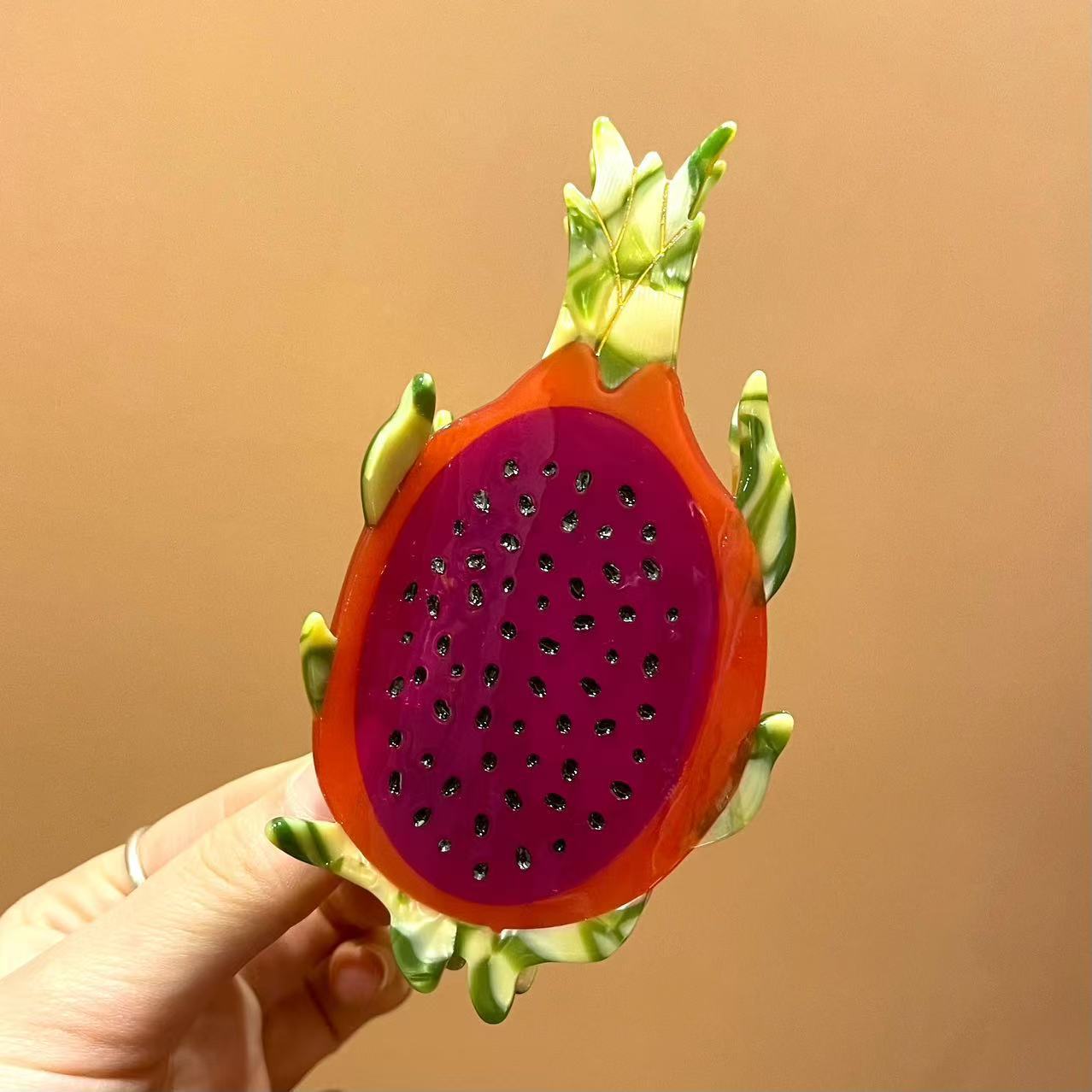 Red heart dragon fruit