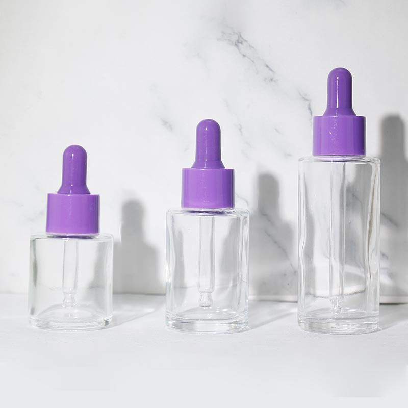 Bouteille claire avec Purple