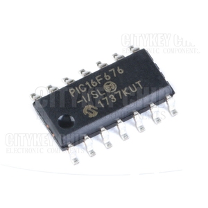 PIC16F676-I/SL SOIC-14 microcontrollore/Chip a 8 bit - Product Image 1