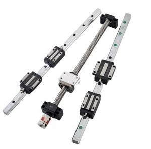 Riel de guía lineal HGR20 SFU1605, Kit de tornillos de bola, bloques deslizantes para enrutadores CNC DIY, tornos, guías lineales de alta calidad - Product Image 3