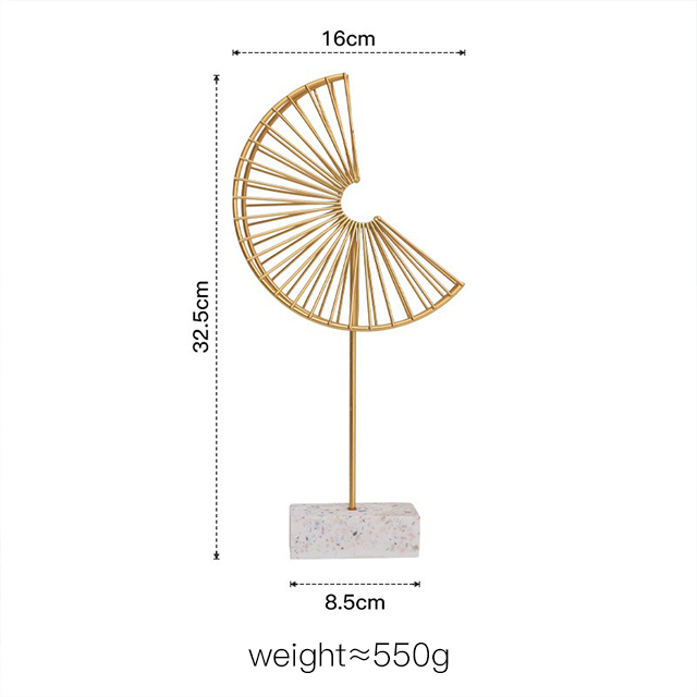 Fan ornaments - high