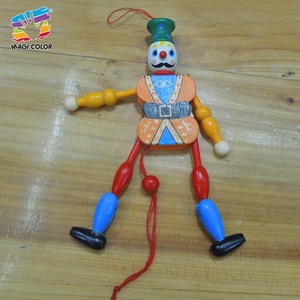 Customize Handmade Puppet Hanging Wooden Pinocchio <strong>Marionette</strong> With String W02A058F - Product Image 5