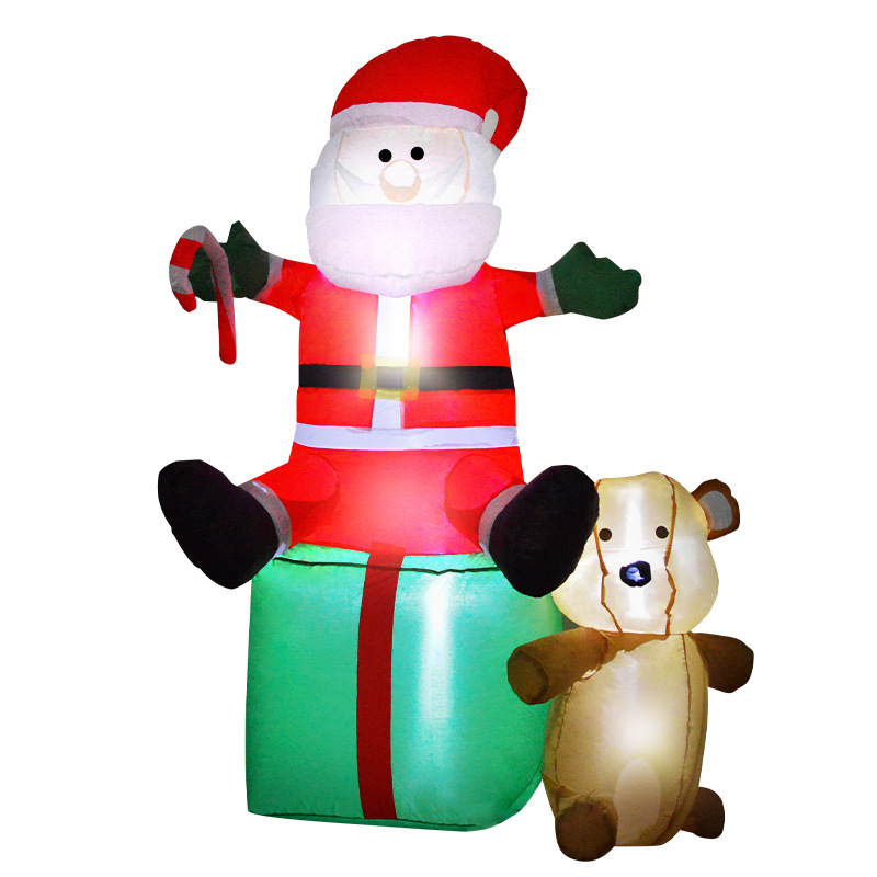 Confezione regalo orsetto da 15 m Babbo Natale