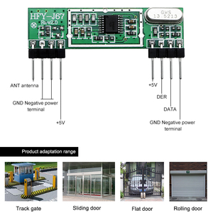 Universelles 433-MHz-HF-Empfängermodul-Drahtloser Signal decoder für Fernbedienungen und IoT-Geräte