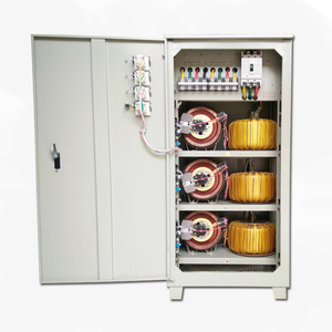 AVR/SVC Regulador De Tensão 60Kva 70Kva 80Kva Estabilizador De Tensão Automático Industrial 380V Servo Estabilizador