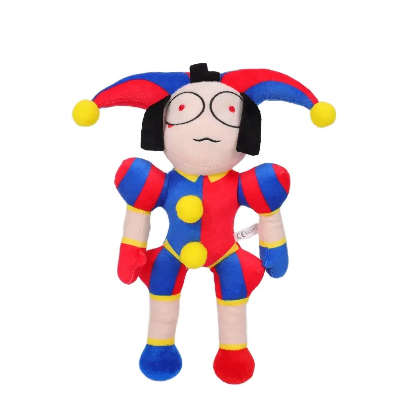 Allogogo Jax Boneco de Circo Digital Novo Teatro dos desenhos animados Coringa Pomni incrível macio PP Animal de pelúcia Brinquedo para crianças