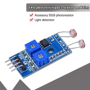 2 Channel Photosensor <strong>Module</strong> <strong>Photosensitive</strong> Resistor Light Detection <strong>Photosensitive</strong> Resistor <strong>Module</strong> - Product Image 1