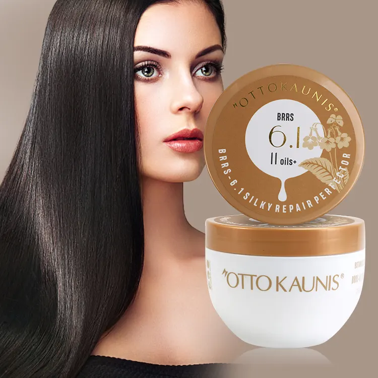 Máscara para reparação de cabelos secos, óleo de argan de shea, manteiga de coco, hidratação, cabelo danificado