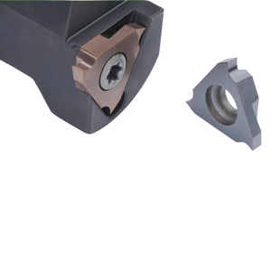瑞士型车床几何形状后翻转刀具锋利和强度开槽 - Product Image 3