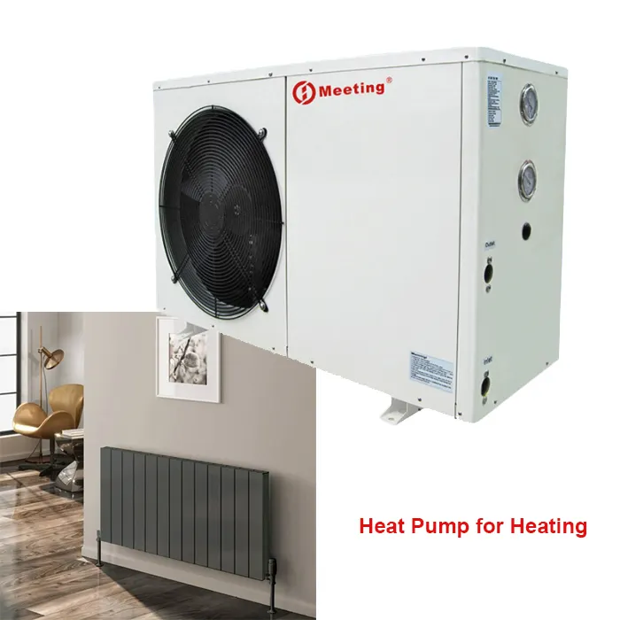 MD30D Super baja temperatura EVI R32 aire a agua bomba de calor monoblock para radiadores de calefacción