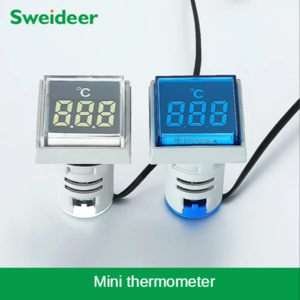 thermomètre carré