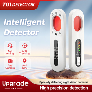 T01 Smart Mini Detector de cámara de velocidad de alta sensibilidad Anti-Grabación Sistema de alarma personal para detectar diferentes señales