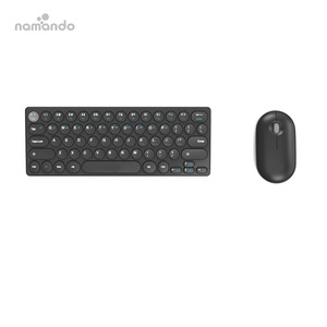 <strong>Wireless</strong> Keyboard <strong>Mouse</strong> Kit Slim Key <strong>Combo</strong> Portable Beautiful Power Saving Silent Button LED Indicator For Home - Product Image 2