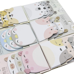 定制形状的3x 3英寸便签便签纸材料，具有清洁去除特性 - Product Image 5