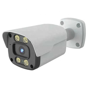 Cámara tipo bala IP CCTV PoE 2MP para exteriores, resistente a la intemperie, luz cálida, LED infrarrojos, vídeo en Color nocturno, tarjeta TF integrada - Product Image 6