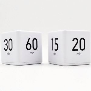 Benutzer definierte Würfel rotierende Timer Workout Produktivität Pomodoro Timer Großhandel Digital Flip Küche Countdown-Timer für Kinder