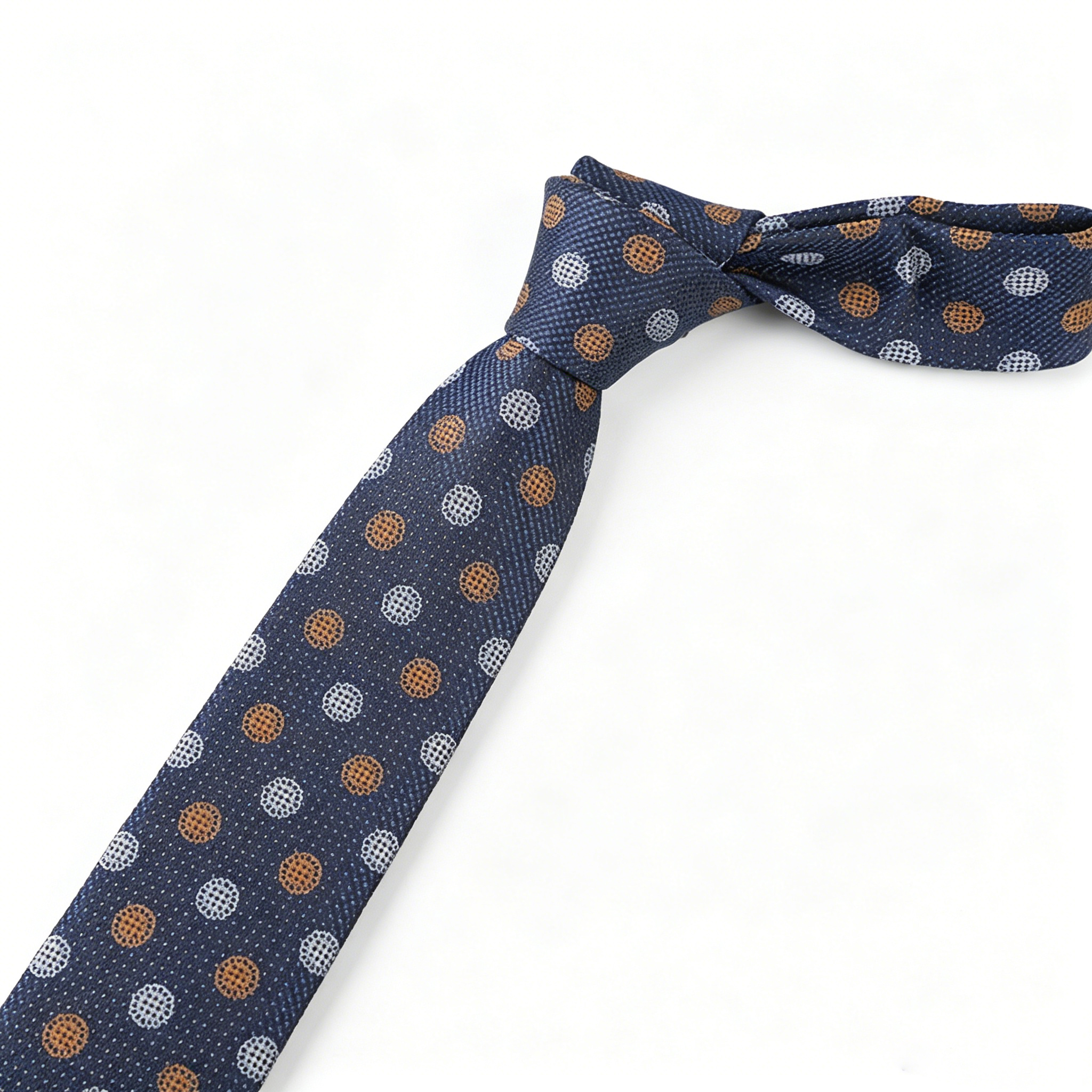 Blu navy a pois