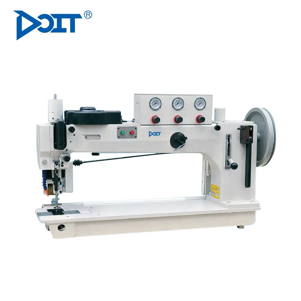 DT366-76-12HM largo brazo máquina de coser zigzag para trabajo pesado-longitud y extremadamente gruesa materiales