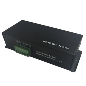 Digital <strong>Display</strong> 3CH RGB 4CH RGBW <strong>LED</strong> Strip Light <strong>DMX</strong> <strong>Controller</strong> DMX512 Decoder <strong>for</strong> RGB RGBW Strip Lights - Product Image 4