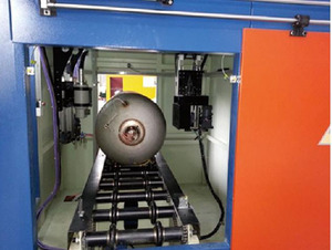 תעשייתי NDT הדיגיטלי X ray microfocus בדיקת ציוד עבור רכב גז צילינדר מבחן