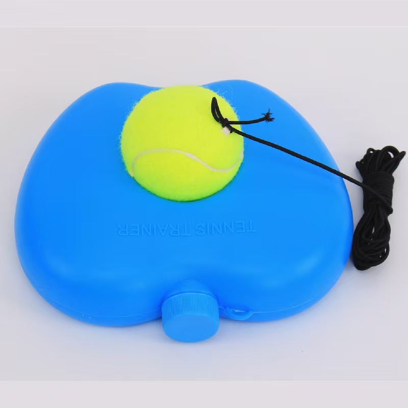 Apple-shaped base + 1 tennis ball with string