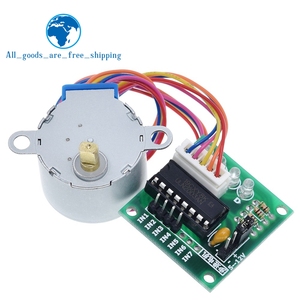 TZT 1 lotti motore passo-passo a 4 fasi 28BYJ-48-5V + scheda Driver ULN2003 per motore passo-passo Arduino 1 x + scheda Driver 1x ULN2003