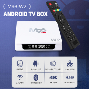 Tripsky M96W2 akıllı Tv kutusu 5g Android 11 Amlogic S905 çift Wifi 4K HD TV kutusu 4gb ram Android kutusu - Product Image 5