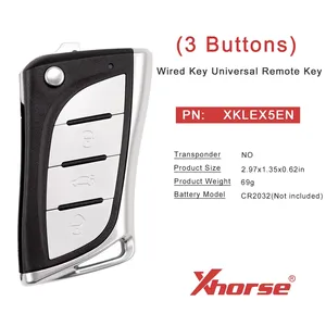 Arayüz XKLEX5EN tel evrensel uzaktan anahtar 2nd nesil XK serisi araba Lexus XKLEX0EN yükseltme için uzaktan anahtar - Product Image 2