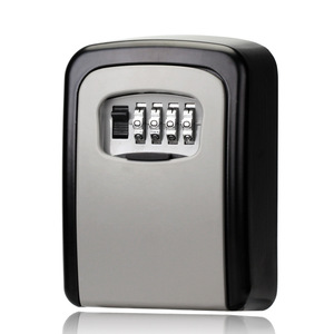 Orange Waterproof Hotel Used Digital with Combination Code Wall <strong>Mounted</strong> Hidden Storage of Safety Lock Box for Door <strong>Hide</strong> Keys - Product Image 2