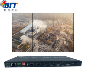 Поддерживает 5 входов (4xHDMI, 1xDP) и 9 выходов HDMI, что обеспечивает бесшовный многоэкранный видеопроцессор