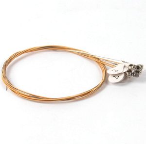 Un juego de 7 cuerdas de arpa Lyre, cuerda de metal de repuesto, cuerdas para 7 para arpa celtical irlandesa - Product Image 5