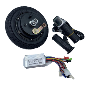 24V 350W 8 "Hub Motor controlador sin escobillas pantalla cuadrada pantalla Digital tensor repackage Kit DIY - Product Image 1
