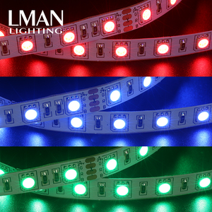 Flexible Rgb Colors Changing Smd 5050 10mm Width Dc 12volt 24volt 10w <strong>Led</strong> Strip Light - Product Image 1