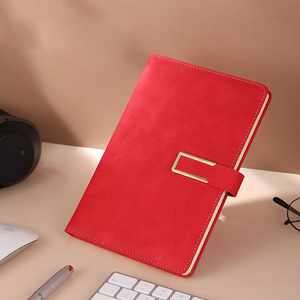 A5 Business Solid <strong>Color</strong> <strong>Notebook</strong> Customized logo Magnetic Buckle Hand Book Diary Meeting Business <strong>Note</strong> Gift Book Set - Product Image 4