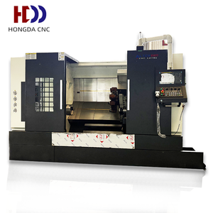 Torno de procesamiento de metal de cama inclinada CNC totalmente automático equipado con torno de metal CNC de función multifacética avanzada TCK56y - Product Image 2