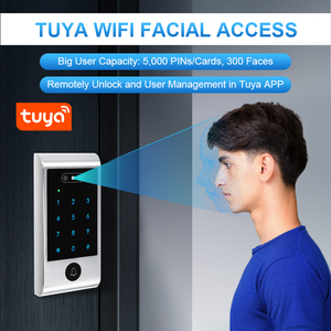 Tuya WiFi riconoscimento facciale sistema di controllo di accesso IC/ID Dual Card Multi-Mode accesso | IP66 impermeabile e Anti-vandalo - Product Image 2
