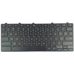 新款黑色美国布局笔记本电脑键盘替换键盘戴尔Chromebook 3100 5190带锁按钮笔记本电脑键盘 - Product Image 1