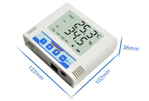 Registrador de datos de temperatura con pantalla digital Transmisor de temperatura y humedad - Product Image 2