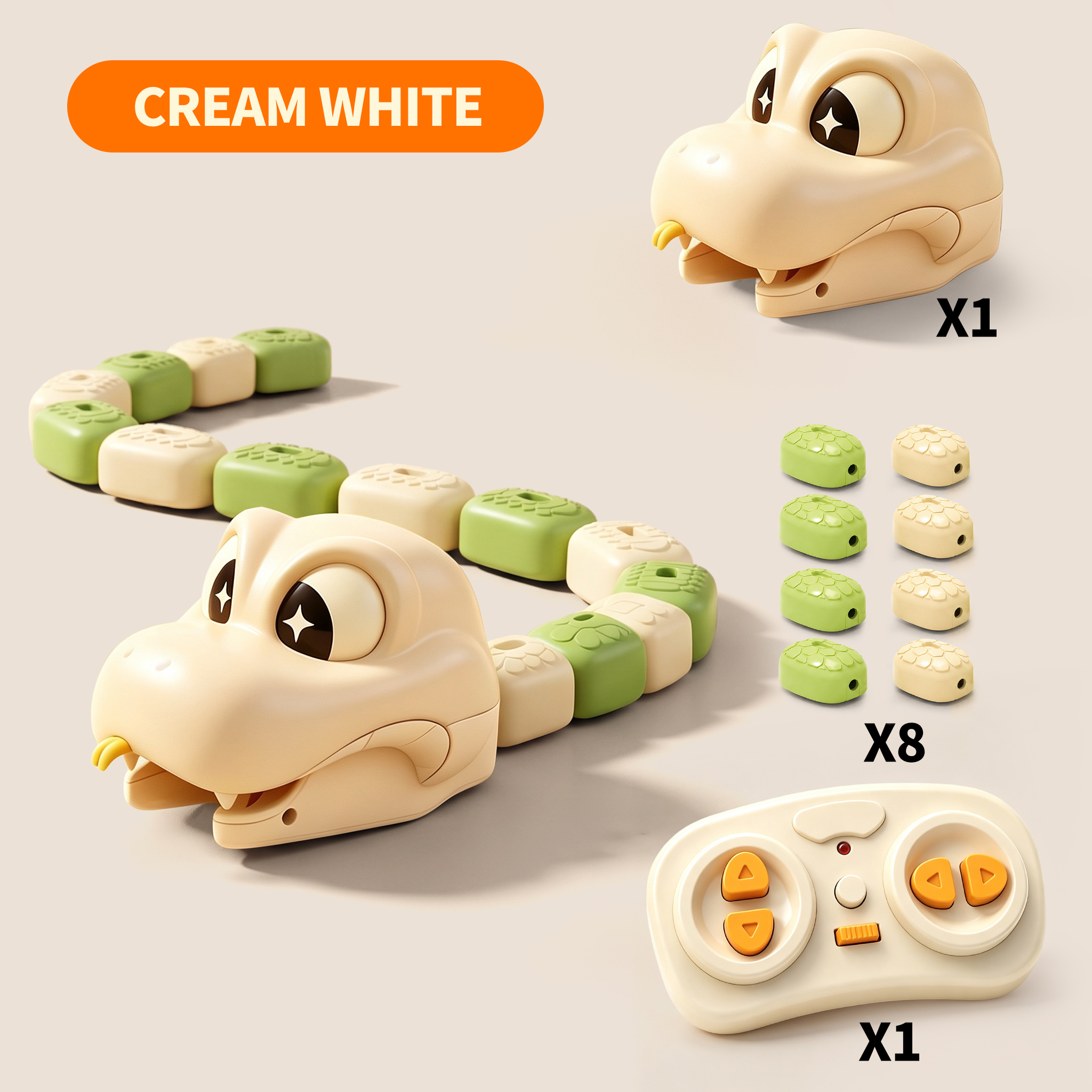 Cream white