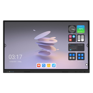 Konferanslar ve sınıflar için dokunmatik ekran ve Mini <span class=keywords><strong>PC</strong></span> ile HD interaktif düz Panel elektronik beyaz tahta